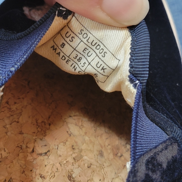 Soludos Velvet Llama Slip On Sneakers - Picture 4 of 9